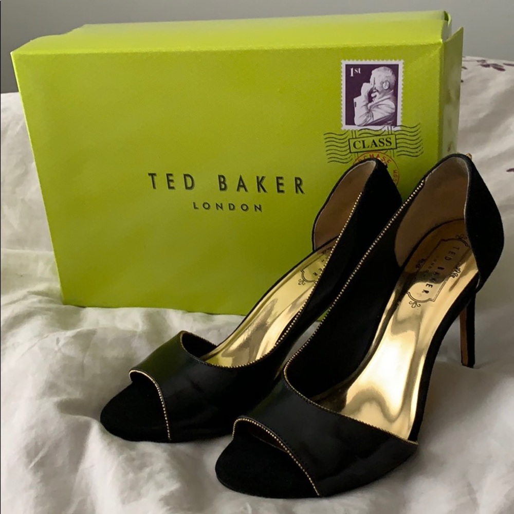 Ted Baker Peep Toe Pumps